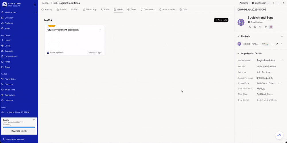 Tasks